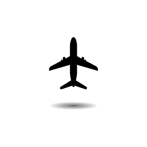 Sleek Silhouette of a Soaring Jet Plane | Jiffy Designs