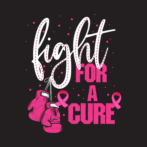 Powerful Motivational Slogan with Stylized Lettering and Boxing Gloves ...