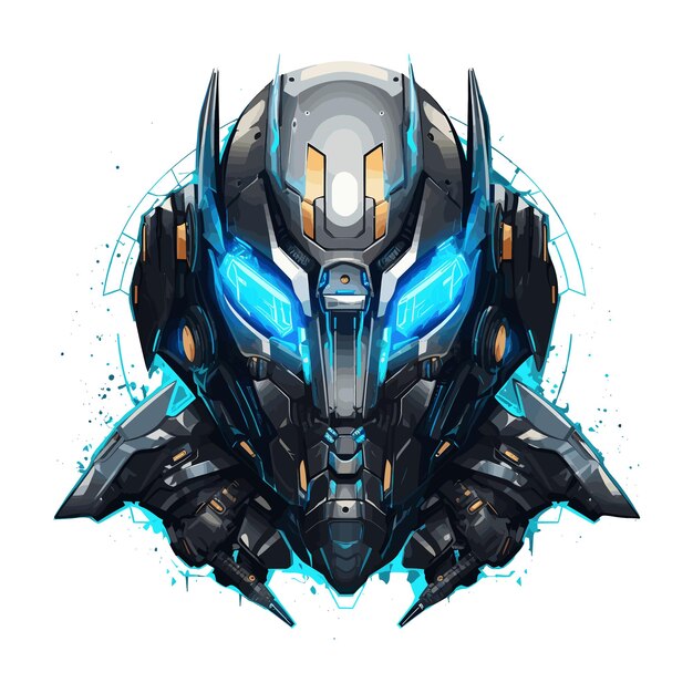 Futuristic Mech Warrior: A Striking Sci-Fi Masterpiece | Jiffy Designs