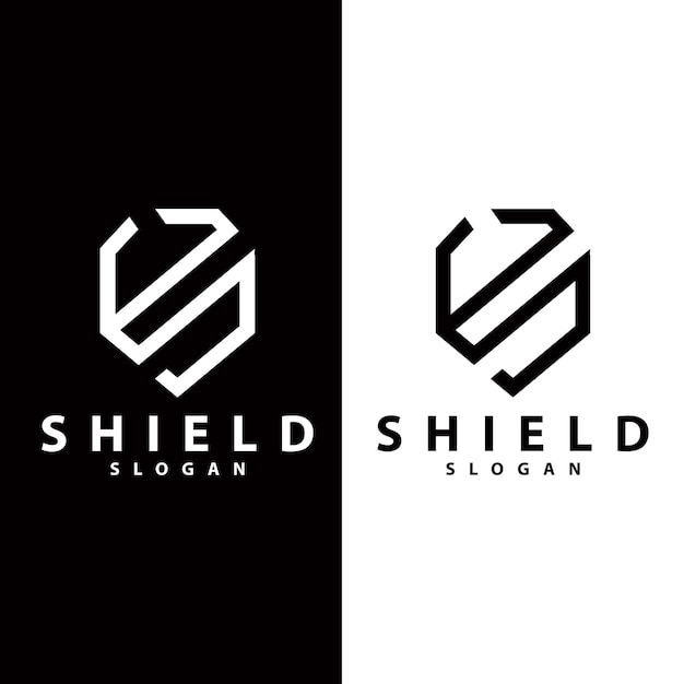 Minimalist Shield Symbol with Distinctive Lettering | Jiffy Designs
