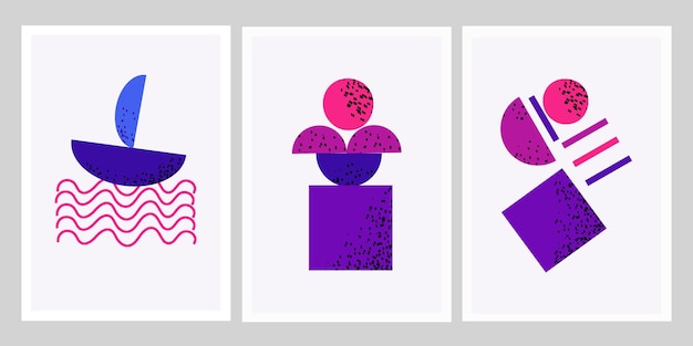 Vibrant Abstract Shapes and Patterns Collection | Jiffy Designs