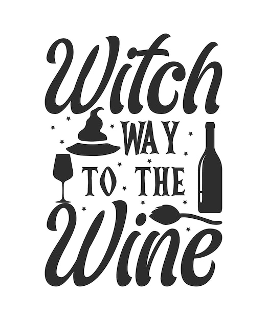Bewitching Calligraphic Lettering Celebrating the Joy of Wine | Jiffy ...