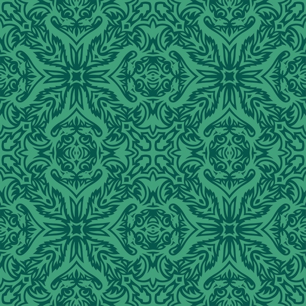 Captivating Emerald Floral Pattern | Jiffy Designs