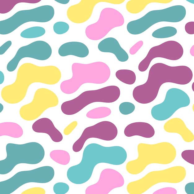 Playful Organic Shapes in Vibrant Pastel Hues | Jiffy Designs