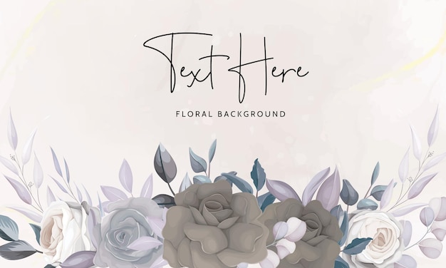 Elegant Floral Background with Handwritten Text | Jiffy Designs