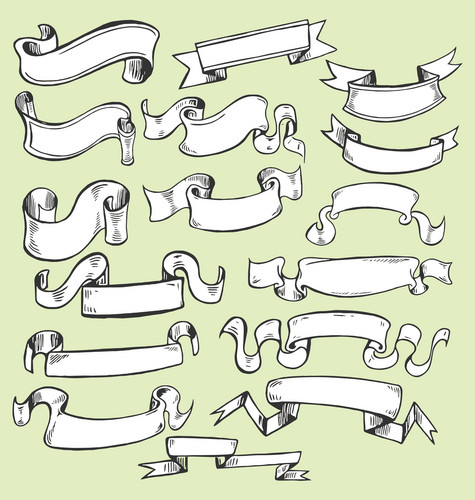 Cartoon Ribbon Set | Jiffy Designs