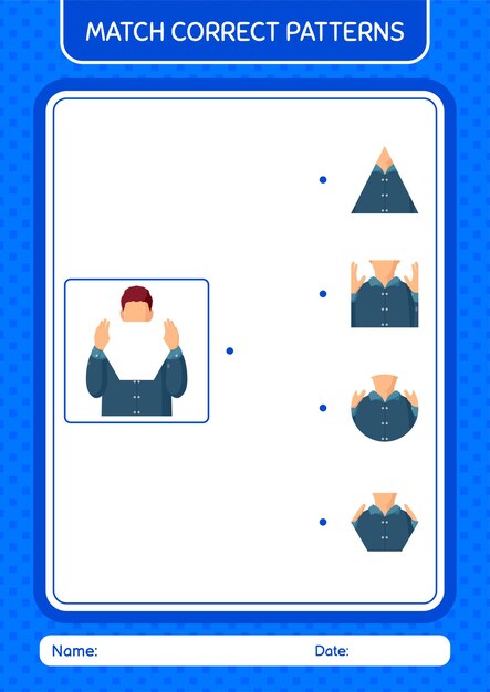 Match the Correct Geometric Patterns and Shapes | Jiffy Designs