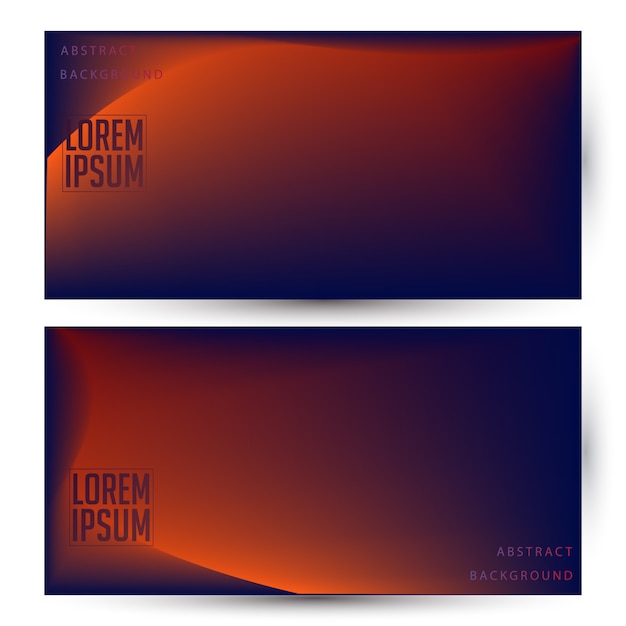 Vibrant Gradient Backgrounds with Minimal Text Overlay | Jiffy Designs