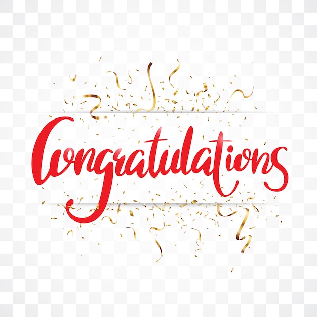 Celebratory Confetti and Congratulatory Lettering | Jiffy Designs