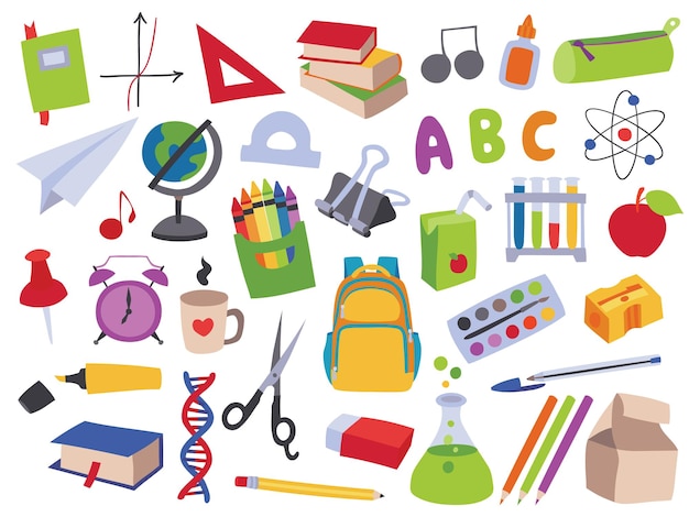 Vibrant Classroom Essentials: Supplies, Stationery, and Educational ...