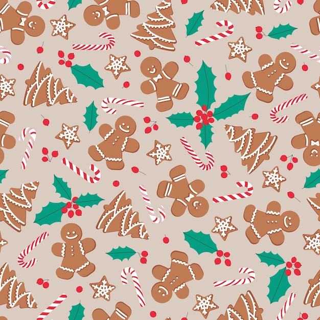 Delightful Gingerbread and Holiday Treats Pattern | Jiffy Designs
