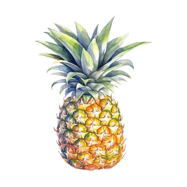 Vibrant Tropical Pineapple with Lush Foliage | Jiffy Designs