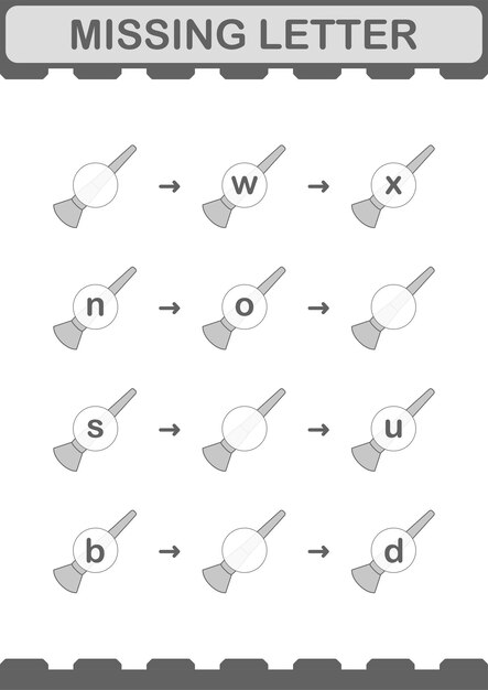 Captivating Missing Letter Puzzle with Unique Symbols | Jiffy Designs