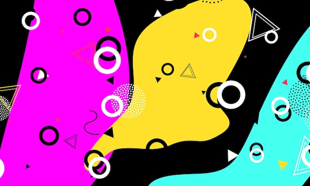 Vibrant Abstract Shapes and Geometric Patterns | Jiffy Designs