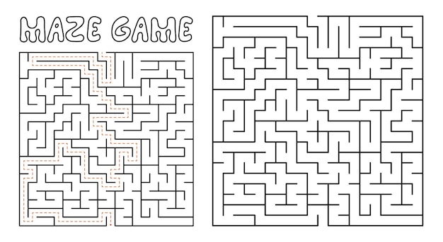 Intricate Maze Game Puzzles with Challenging Pathways | Jiffy Designs