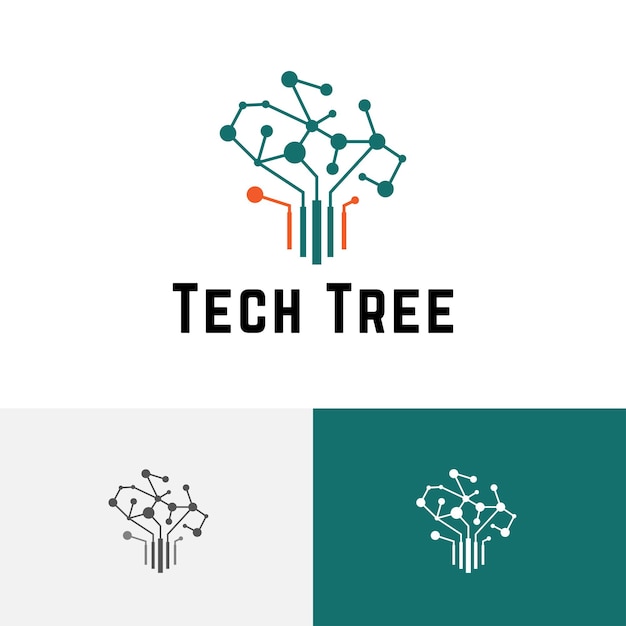 Vibrant Tech Tree Illustration with Interconnected Nodes | Jiffy Designs