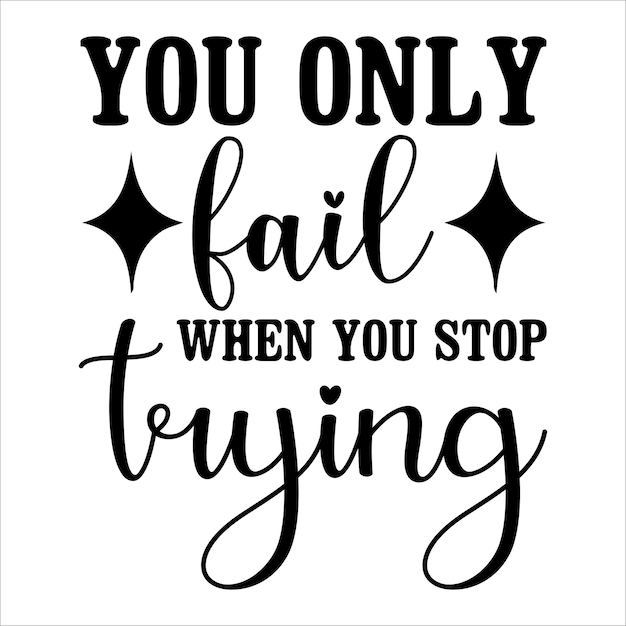 Inspiring Motivational Quote with Stylized Lettering and Sparkles ...