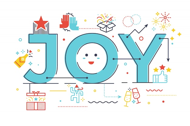 Vibrant Celebration of Joy with Festive Symbols and Icons | Jiffy Designs