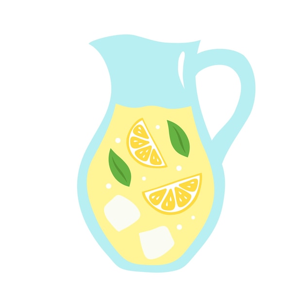 Refreshing Lemonade Pitcher with Citrus Slices | Jiffy Designs