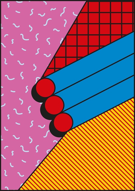 Vibrant Geometric Shapes and Patterns in Striking Colors | Jiffy Designs