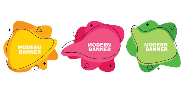 Vibrant Geometric Shapes in Modern Banner Design | Jiffy Designs