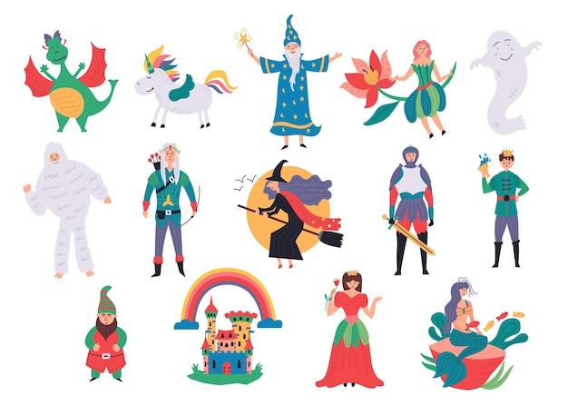 Enchanting Fantastical Creatures and Vibrant Mythical Characters ...