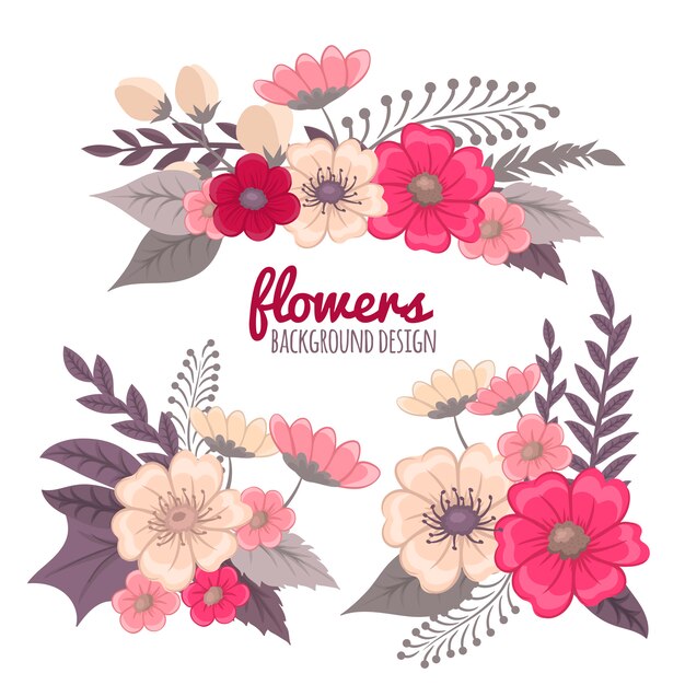 Vibrant Floral Wreath with Handwritten Calligraphy Text | Jiffy Designs