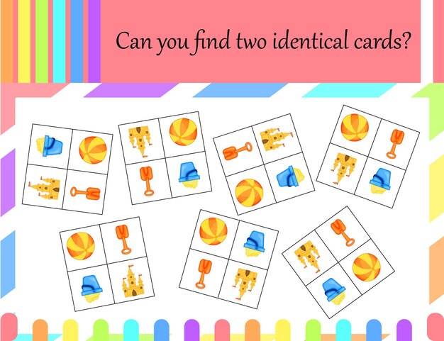 Vibrant Collection of Matching Card Game Icons | Jiffy Designs