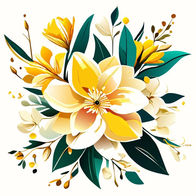 Vibrant Floral Bouquet with Lush Blooms and Foliage | Jiffy Designs