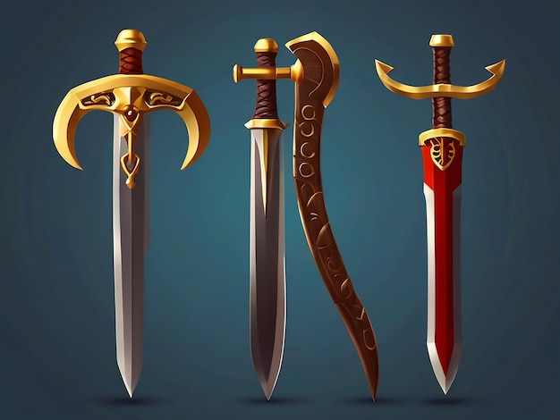 Magnificent Collection of Ornate Fantasy Swords and Daggers | Jiffy Designs
