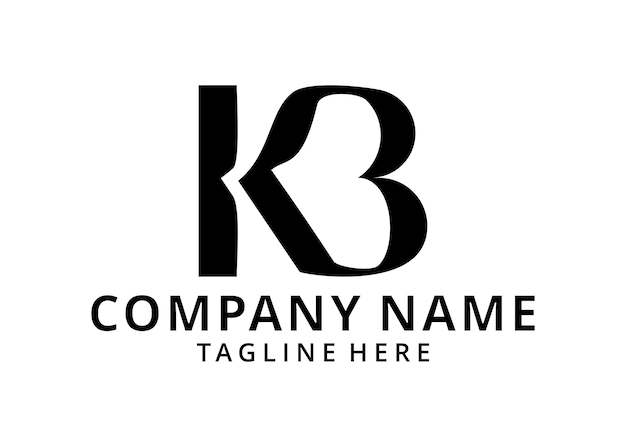 Sleek and Modern Monogram Logo with Tagline | Jiffy Designs
