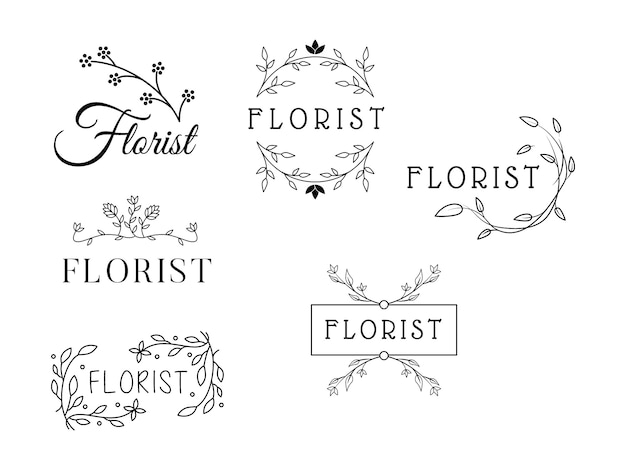 Elegant Floral Designs for Florist Branding and Logos | Jiffy Designs