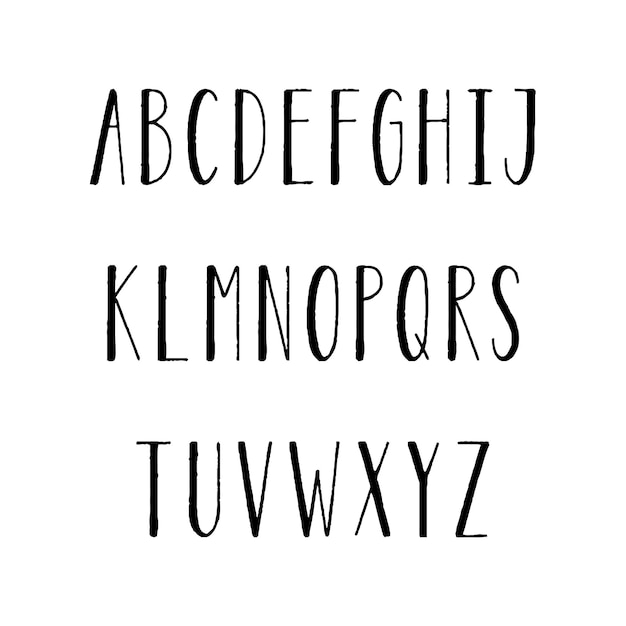 Artful Alphabet: Whimsical Handwritten Typography | Jiffy Designs