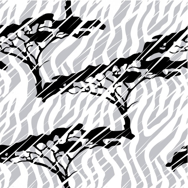 Striking Black and White Abstract Zebra Pattern Design | Jiffy Designs