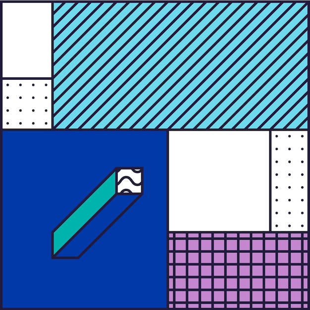 Vibrant Geometric Shapes and Patterns in Diverse Hues | Jiffy Designs