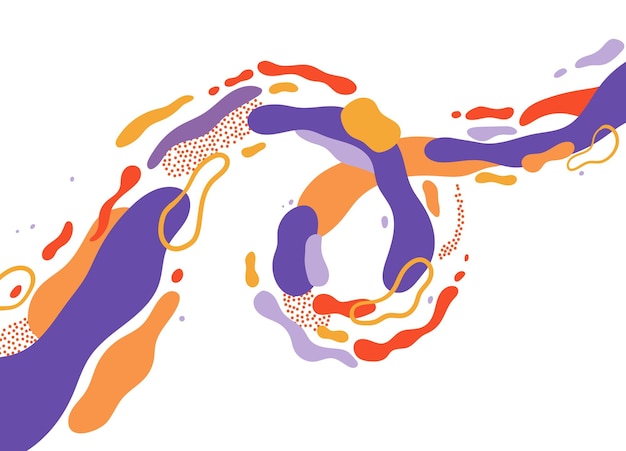 Vibrant Abstract Shapes in Playful Harmony | Jiffy Designs