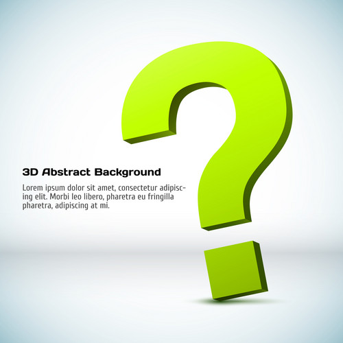 3d Question Mark Background | Jiffy Designs