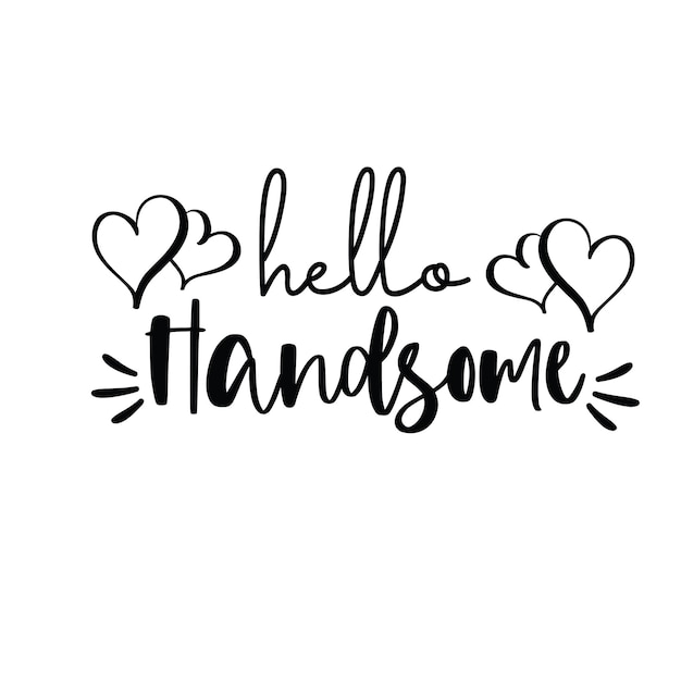 Playful Calligraphic Typography with Hearts | Jiffy Designs