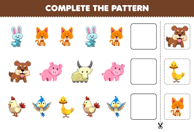 Charming Animal Patterns for Diverse Creative Applications | Jiffy Designs