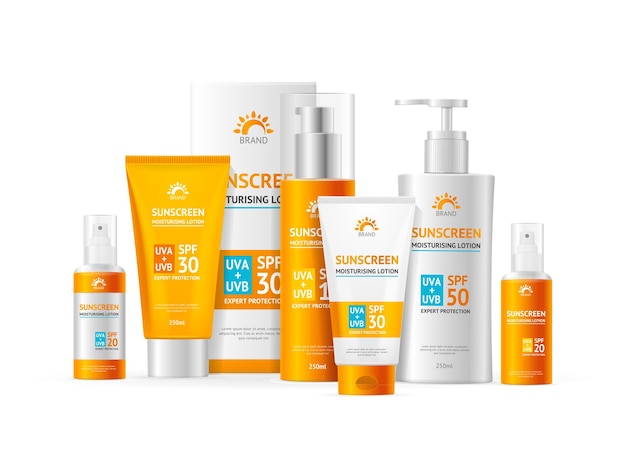 Comprehensive Sun Protection Collection with Diverse SPF Options ...