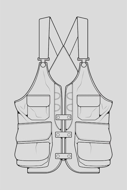 Versatile Utility Vest with Ample Storage Pockets | Jiffy Designs