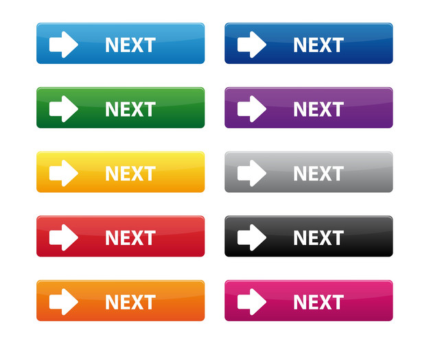 Collection Of Next Buttons In Various Colors | Jiffy Designs