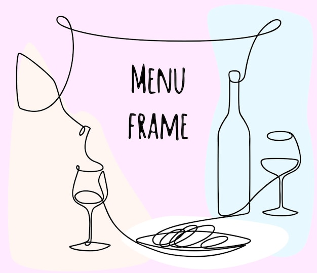Elegant Dining Essentials: A Stylish Menu Frame | Jiffy Designs