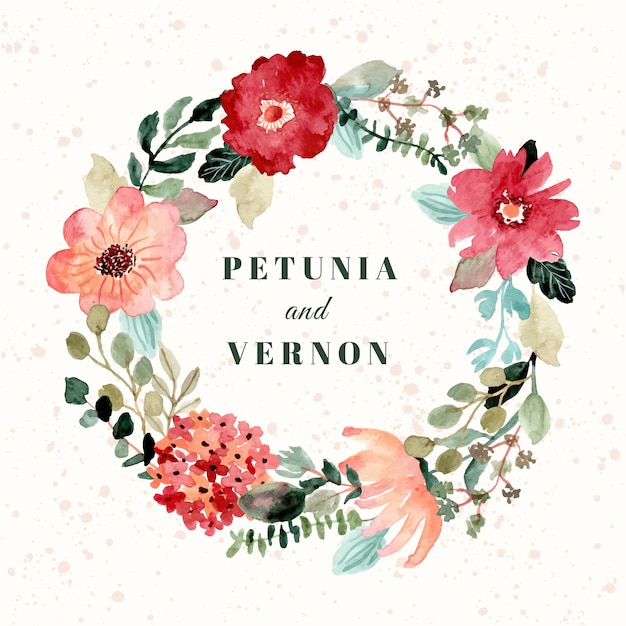 Vibrant Floral Wreath with Petunia and Vernon Blooms | Jiffy Designs