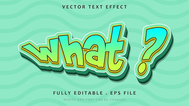 Vibrant Cartoon-Style Text with Playful Question Mark | Jiffy Designs
