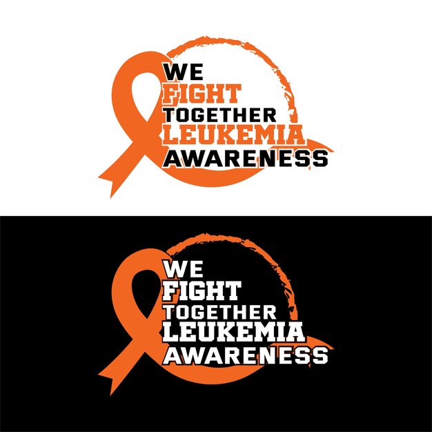 Powerful Leukemia Awareness Symbol with Vibrant Orange Ribbon | Jiffy ...