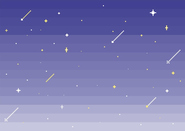 Vibrant Starry Night Sky with Twinkling Celestial Lights | Jiffy Designs