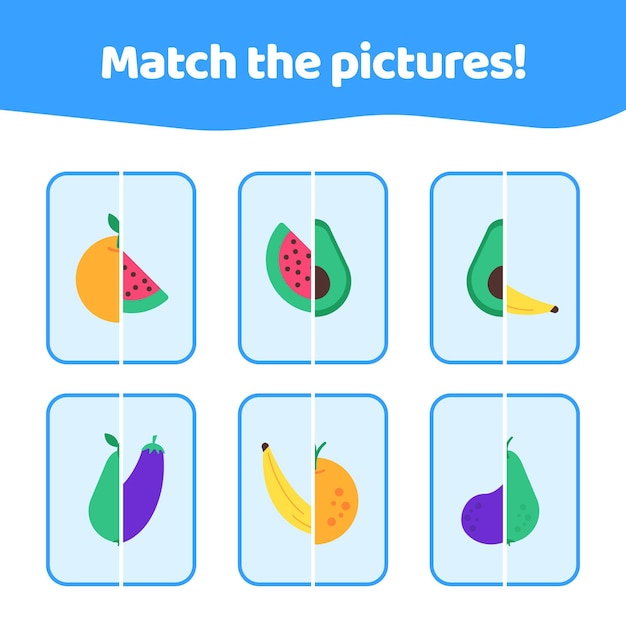 Vibrant Fruit Collection: Matching Iconic Symbols | Jiffy Designs