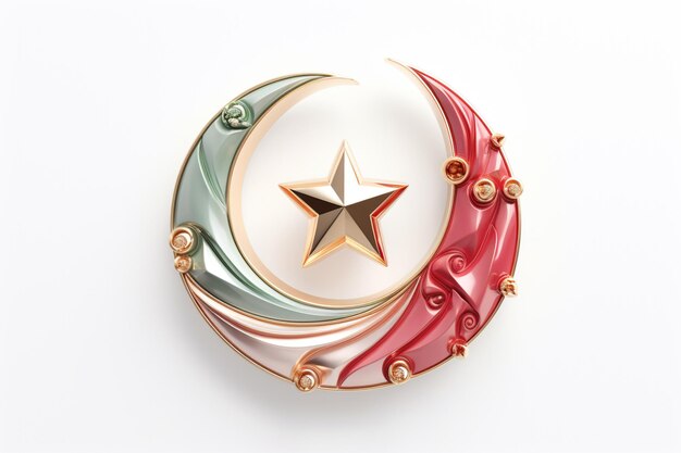 Vibrant Celestial Emblem with Metallic Star Accents | Jiffy Designs