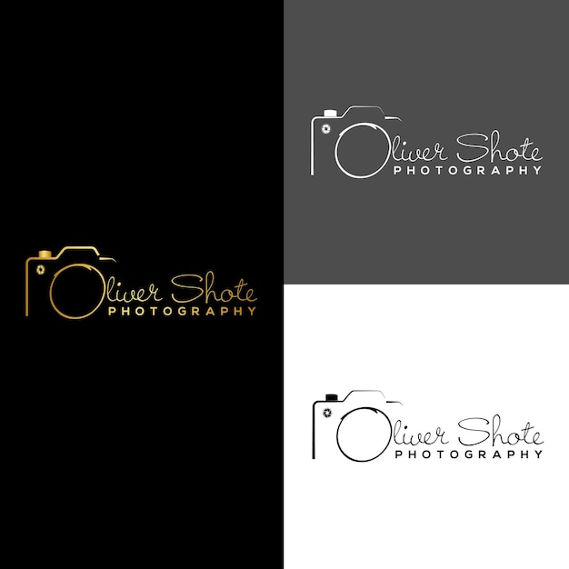 Elegant Camera Logo with Minimalist Typography | Jiffy Designs